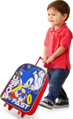 SONIC The Hedgehog Trolley Koffertje Vakantie Logeren Tripjes -Bagage En Reistassen 738x1200 2