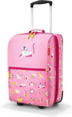 Reisenthel Trolley XS Kids ABC Friends Pink -Bagage En Reistassen 740x1200 2