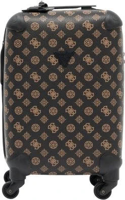 Guess Handbagage Koffer / Trolley / Reiskoffer - 50 Cm - 25 Liter - Wilder - Bruin