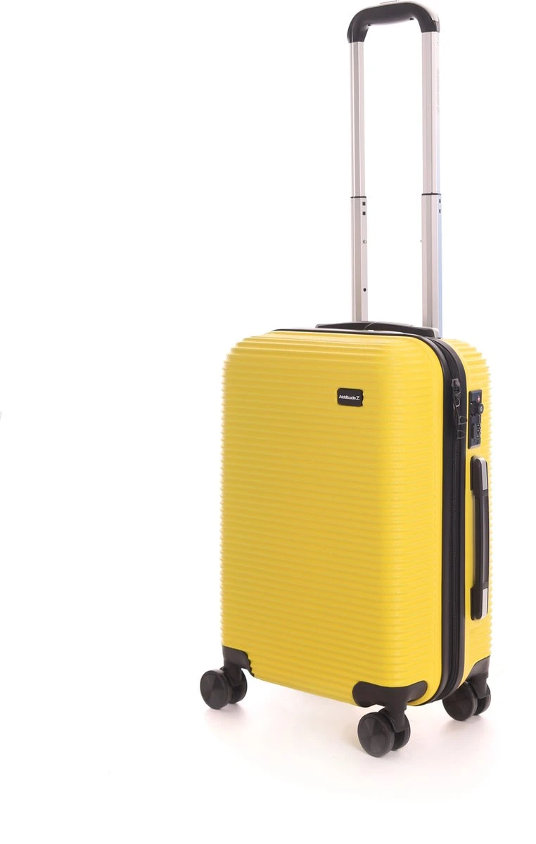 AttitudeZ Air-Z Handbagage Koffer Geel 55cm - TSA-slot 1 AttitudeZ Air-Z Handbagage Koffer Geel 55cm - TSA-slot