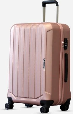 ©TROLLEYZ - Bali No.22 - Reiskoffer 69cm Met TSA Slot - Dubbele Wielen - 360° Spinners - 100% ABS - Reiskoffer In Cosmopolitan Pink -Bagage En Reistassen 765x1200 6