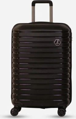 ©TROLLEYZ - Berlin No.11 - Reiskoffer 69cm Met Cijferslot - Dubbele Wielen - 360° Spinners - 100% Polypropyleen- Reiskoffer In Night Black -Bagage En Reistassen 767x1200 4