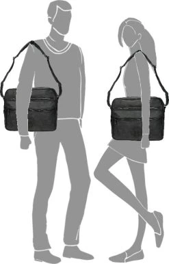 Handbagage Reistas 40x30x20 - Zwart - Schouderband 14 Handbagage Reistas 40x30x20 - Zwart - Schouderband -Bagage En Reistassen 768x1200 8