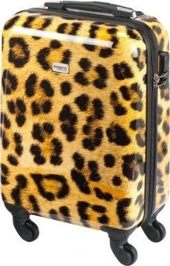 Princess Traveller Animal Print - Handbagagekoffer - Leopard - Small - 55cm -Bagage En Reistassen 770x1200 5