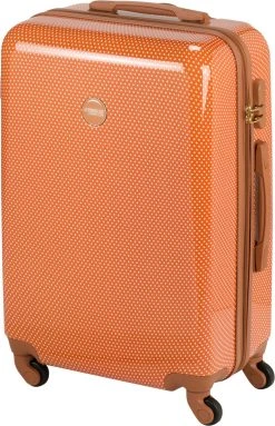 Princess Traveller Trendy Dots - Reiskoffer - Terra - M - 66cm 12 Princess Traveller Trendy Dots - Reiskoffer - Terra - M - 66cm -Bagage En Reistassen 773x1200 1