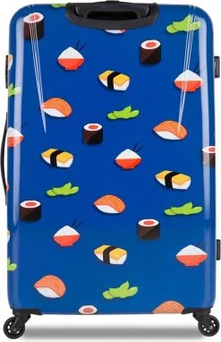 BHPPY - Roll'ing Sushi - Reiskoffer (76 Cm) 11 BHPPY - Roll'ing Sushi - Reiskoffer (76 Cm) -Bagage En Reistassen 776x1200 3