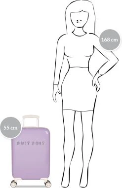 SUITSUIT - Fabulous Fifties - Royal Lavender - Handbagage (55 Cm) -Bagage En Reistassen 778x1200