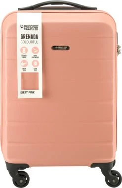 Princess Traveller Grenada - Handbagagekoffer - Dirty Pink - S - 55cm -Bagage En Reistassen 782x1200