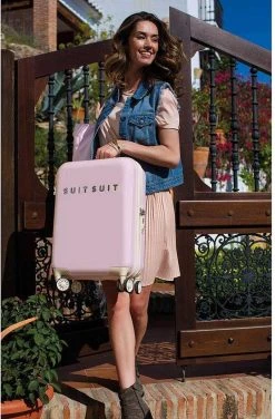 SUITSUIT - Fabulous Fifties - Pink Dust - Handbagage (55 Cm) -Bagage En Reistassen 789x1200 4
