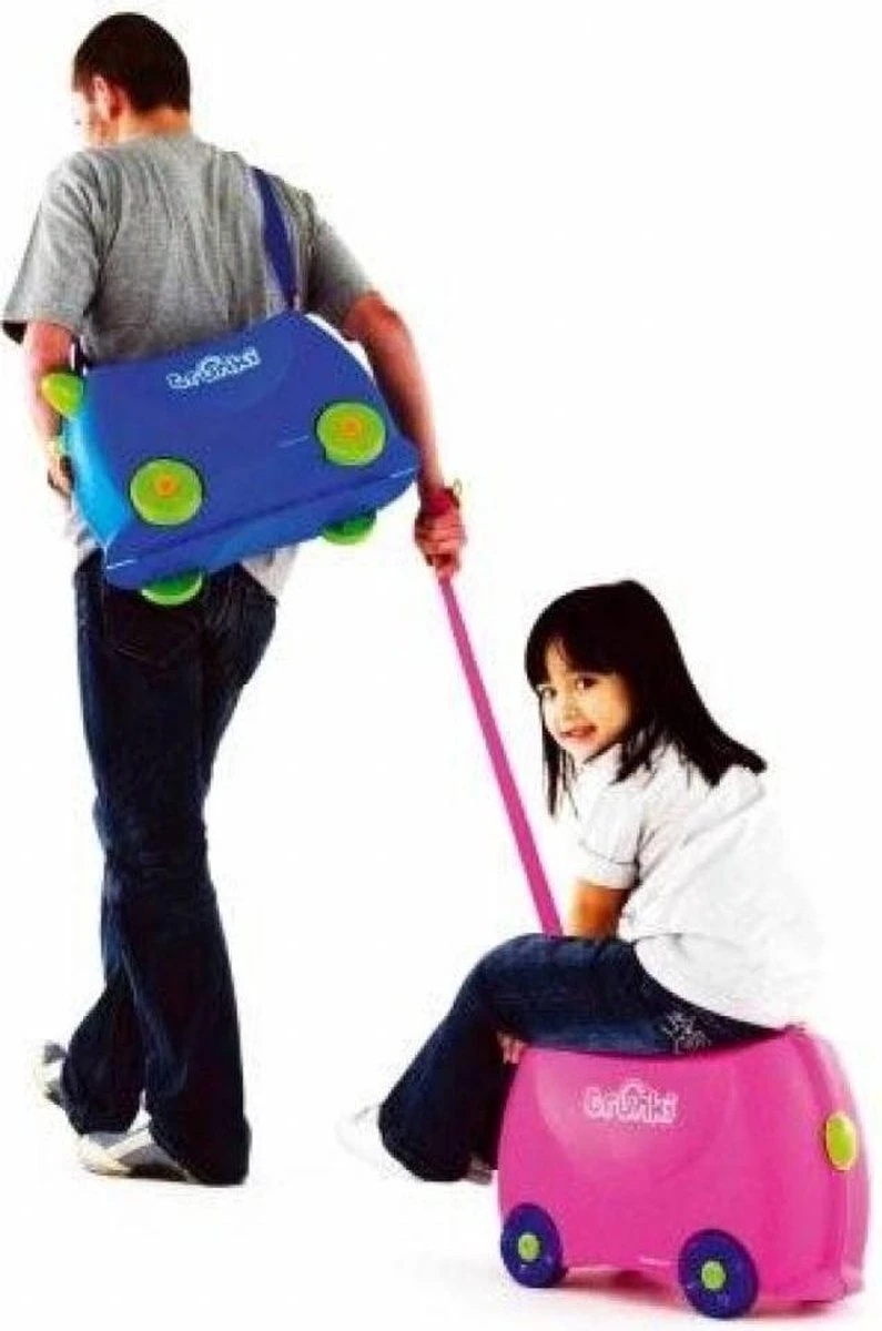 Trunki Ride-On Handbagage Koffer 46 Cm - Trixie 10 Trunki Ride-On Handbagage Koffer 46 Cm - Trixie - Afbeelding 10
