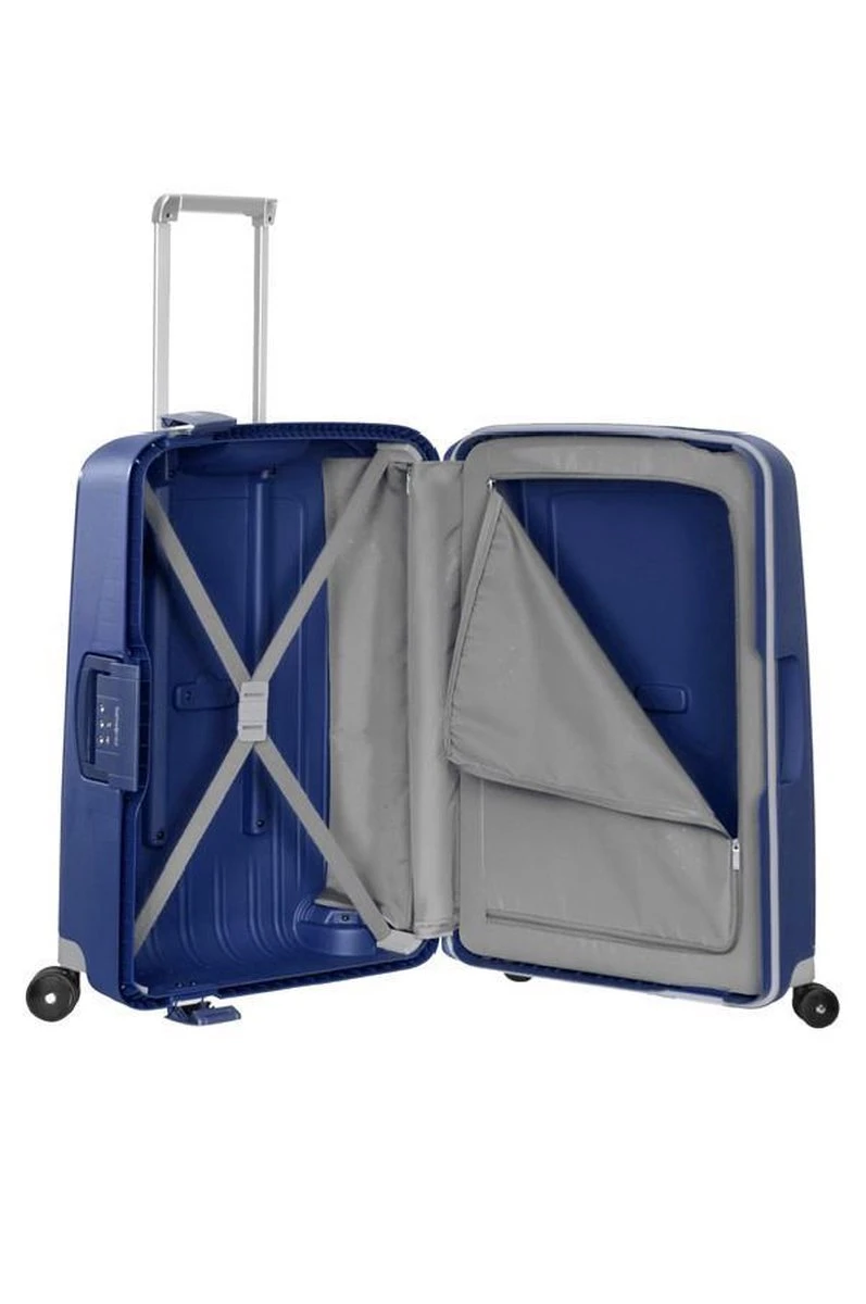 Samsonite Reiskoffer - S'CURE SPINNER 69/25 (Medium) Blauw 9 Samsonite Reiskoffer - S'CURE SPINNER 69/25 (Medium) Blauw - Afbeelding 9