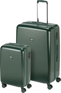 Princess Traveller Harlem - Handbaggage Koffer - Groen - S - 55cm -Bagage En Reistassen 797x1200
