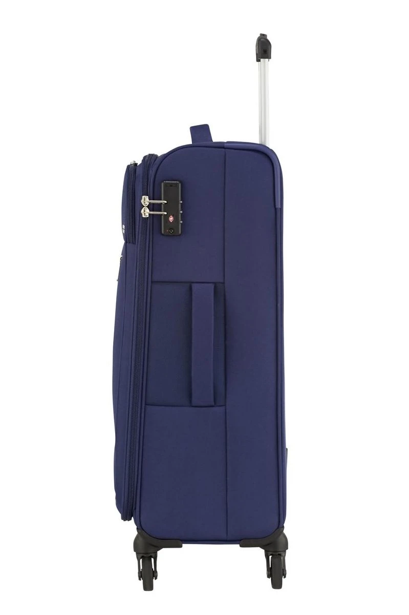 American Tourister Reiskoffer - Heat Wave Spinner 68/25 Tsa (Medium) Combat Navy 7 American Tourister Reiskoffer - Heat Wave Spinner 68/25 Tsa (Medium) Combat Navy - Afbeelding 7