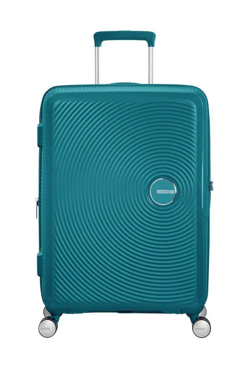 American Tourister Soundbox Spinner Spinner Reiskoffer (Medium) - 81 Liter - Jade Green 2 American Tourister Soundbox Spinner Spinner Reiskoffer (Medium) - 81 Liter - Jade Green - Afbeelding 2
