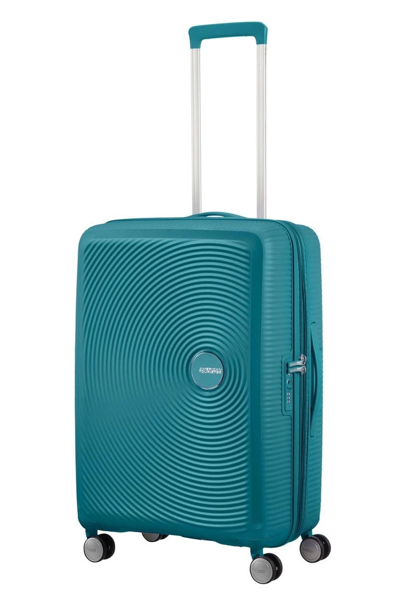 American Tourister Soundbox Spinner Spinner Reiskoffer (Medium) - 81 Liter - Jade Green 4 American Tourister Soundbox Spinner Spinner Reiskoffer (Medium) - 81 Liter - Jade Green - Afbeelding 4