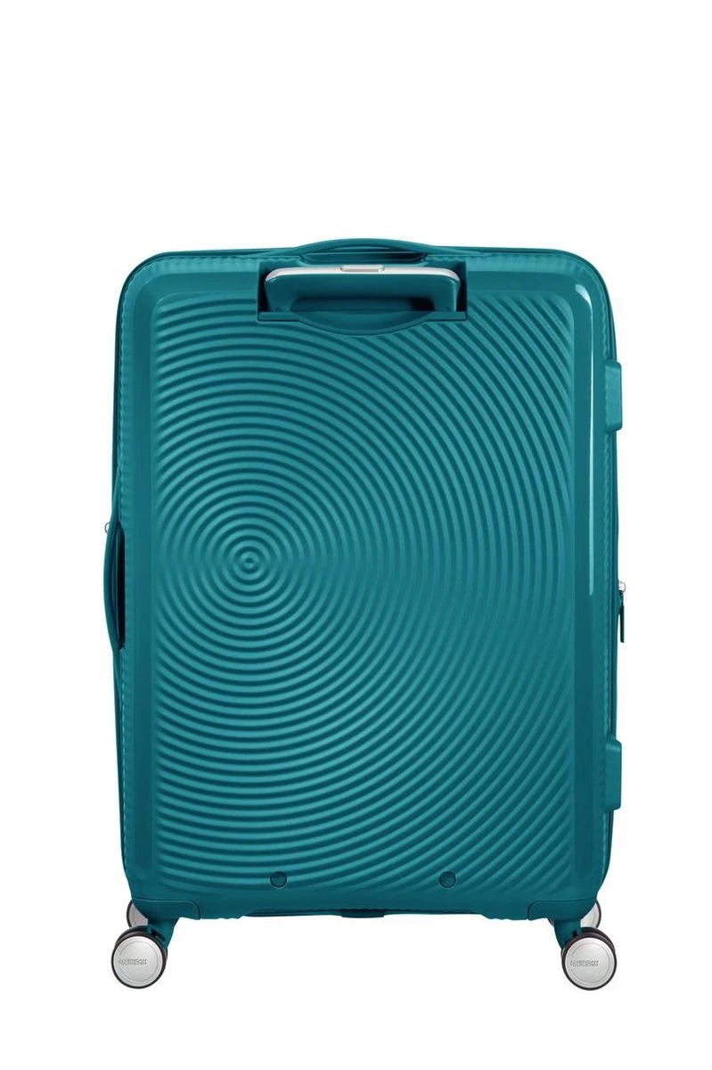 American Tourister Soundbox Spinner Spinner Reiskoffer (Medium) - 81 Liter - Jade Green 5 American Tourister Soundbox Spinner Spinner Reiskoffer (Medium) - 81 Liter - Jade Green - Afbeelding 5