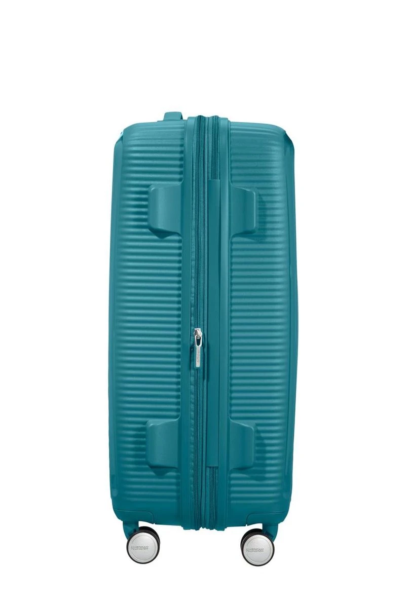 American Tourister Soundbox Spinner Spinner Reiskoffer (Medium) - 81 Liter - Jade Green 6 American Tourister Soundbox Spinner Spinner Reiskoffer (Medium) - 81 Liter - Jade Green - Afbeelding 6