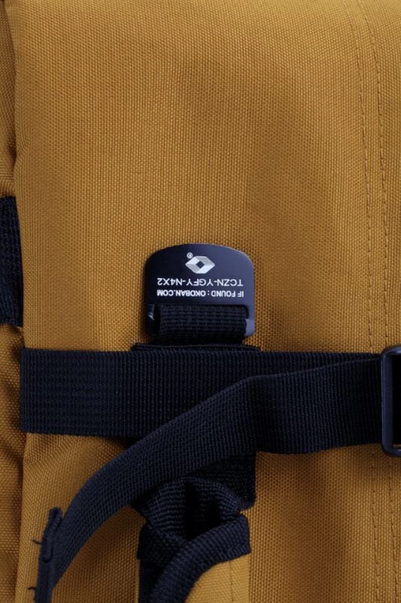 Cabin Zero Reistas / Weekendtas - 44 X 30 X 20 Cm - 36 Liter - Classic - Oranje 9 Cabin Zero Reistas / Weekendtas - 44 X 30 X 20 Cm - 36 Liter - Classic - Oranje - Afbeelding 9