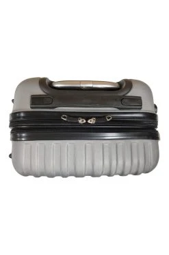 SB Travelbags 'Expandable' Handbagage Koffer 53cm 4 Wielen Trolley - Zilver 13 SB Travelbags 'Expandable' Handbagage Koffer 53cm 4 Wielen Trolley - Zilver -Bagage En Reistassen 799x1200 45