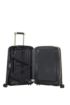 Samsonite Reiskoffer - S'Cure Dlx Spinner 55/20 (Handbagage) Black/Gold Deluscious -Bagage En Reistassen 799x1200 48
