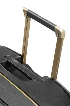 Samsonite Reiskoffer - S'Cure Dlx Spinner 55/20 (Handbagage) Black/Gold Deluscious -Bagage En Reistassen 799x1200 55