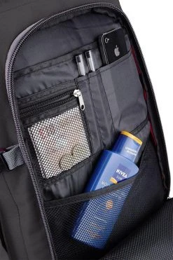 CabinMax Metz Reistas– Handbagage 44L- Rugzak – Schooltas - Backpack 55x40x20cm – Lichtgewicht - Zwart/Donkerblauw (MZ BK) (MZ BK/NY) -Bagage En Reistassen 800x1200 171