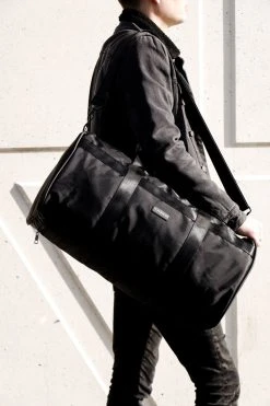 Norlander Twill Weekendtas 50L - Rugtas - Met Draagriem - Zwart 11 Norlander Twill Weekendtas 50L - Rugtas - Met Draagriem - Zwart -Bagage En Reistassen 800x1200 180