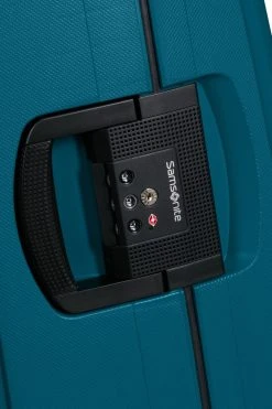 Samsonite Reiskoffer - S'Cure Spinner 75/28 - Petrol Blue -Bagage En Reistassen 800x1200 79