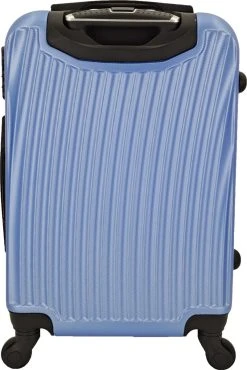 SB Travelbags Bagage Koffer 65cm 4 Wielen Trolley - Blauw -Bagage En Reistassen 801x1200 13