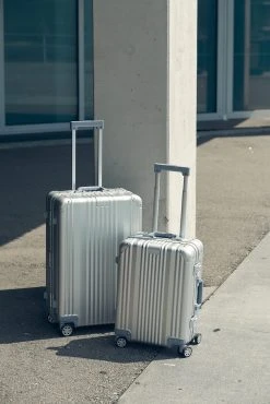 Aluminium Handbagage Koffer Mozzel Darrow - Reiskoffer Met Wielen - 51cm - Harde Koffer - Zilver -Bagage En Reistassen 801x1200 8