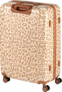 Princess Traveller Leopard - Reiskoffer - Crème/Taupe - L - 76cm -Bagage En Reistassen 806x1200 2