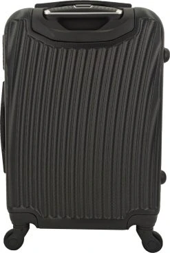 SB Travelbags Bagage Koffer 65cm 4 Wielen Trolley - Zwart -Bagage En Reistassen 806x1200 3