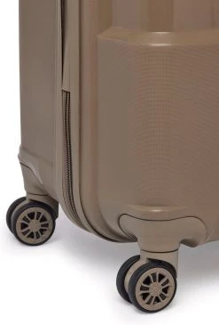 ©TROLLEYZ - Venice No.10 - Trolley - 55cm Met TSA Slot - Dubbele Wielen - 360° Spinners - 100% Polypropyleen - Handbagage Koffer In Pearl Sand -Bagage En Reistassen 813x1200 1