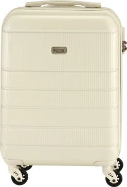 Princess Traveller Florence - Handbagagekoffer Met Strap - Crème - S - 55cm