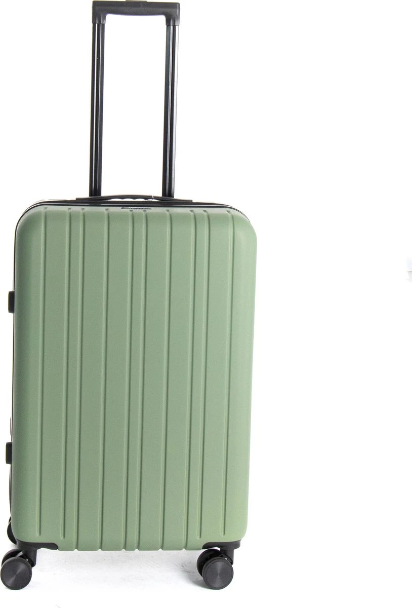 AttitudeZ Azur Reiskoffer Medium Olijfgroen 67cm - TSA-slot 8 AttitudeZ Azur Reiskoffer Medium Olijfgroen 67cm - TSA-slot - Afbeelding 8