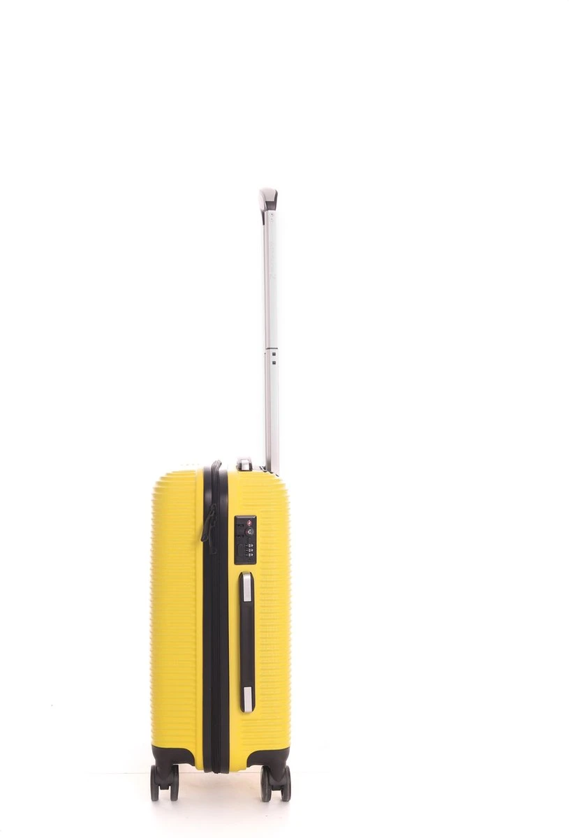 AttitudeZ Air-Z Handbagage Koffer Geel 55cm - TSA-slot 2 AttitudeZ Air-Z Handbagage Koffer Geel 55cm - TSA-slot - Afbeelding 2