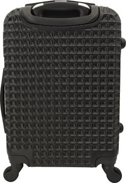 SB Travelbags Handbagage Koffer 51cm 4 Wielen Trolley - Zwart -Bagage En Reistassen 826x1200 1