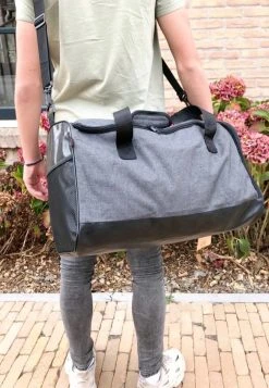 Active Sport Weekendtas 40 Liter - 52x26x30cm - Sporttas - Reistas - Grey -Bagage En Reistassen 831x1200 5