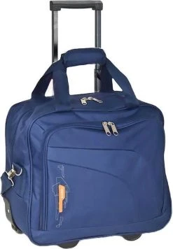 Gabol Week Pilot Case Handbagage - Laptopkoffer - Blauw -Bagage En Reistassen 833x1200