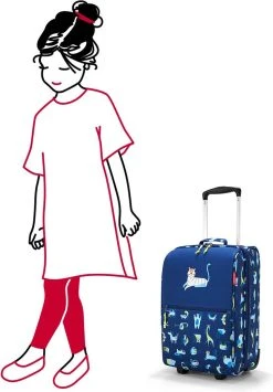 Reisenthel Trolley XS Kids Reiskoffer Kind - Maat XS - 12L - ABC Friens Blue Blauw -Bagage En Reistassen 835x1200 2