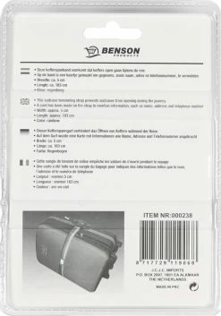 Benson Kofferspanband - 183 Cm - Regenboogkleur -Bagage En Reistassen 839x1200 4