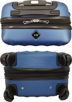 SB Travelbags 'Expandable' Bagage Koffer 65cm- Blauw 11 SB Travelbags 'Expandable' Bagage Koffer 65cm- Blauw -Bagage En Reistassen 844x1200 2