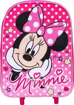 Disney MINNIE MOUSE Polka Dots Trolley Koffertje Vakantie Logeren Tripjes Roze -Bagage En Reistassen 845x1200