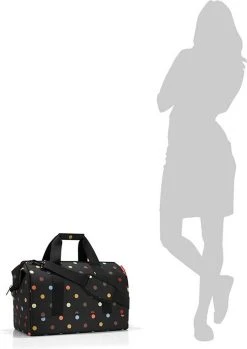 Reisenthel Allrounder L Reistas Sporttas - Maat L - 30L - Dots Zwart 17 Reisenthel Allrounder L Reistas Sporttas - Maat L - 30L - Dots Zwart -Bagage En Reistassen 849x1200 3
