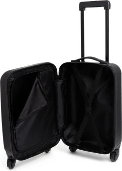 Norlander Squared Handbagagekoffer 37L - Reiskoffer Trolley - ECO Rpet - Zwart -Bagage En Reistassen 858x1200 1