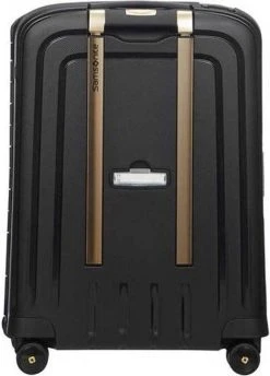 Samsonite Reiskoffer - S'Cure Dlx Spinner 55/20 (Handbagage) Black/Gold Deluscious -Bagage En Reistassen 861x1200