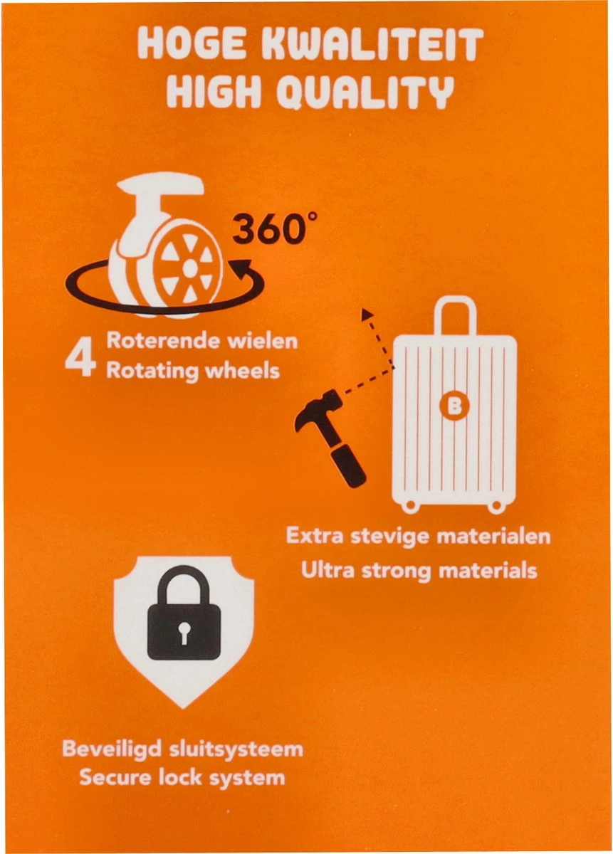 Beagles Originals Comfy Travel Grote Koffer - 74 Cm - Fuchsia 8 Beagles Originals Comfy Travel Grote Koffer - 74 Cm - Fuchsia - Afbeelding 8