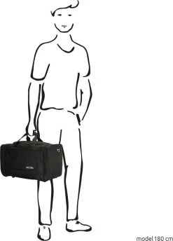 Enrico Benetti Orlando 35300 S Reistas / Sporttas 41 Liter - Zwart -Bagage En Reistassen 861x1200 4