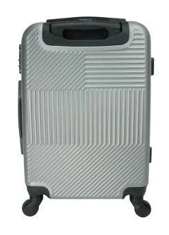 Handbagage Koffer 51cm 4 Wielen Trolley - Zilver -Bagage En Reistassen 864x1200 2