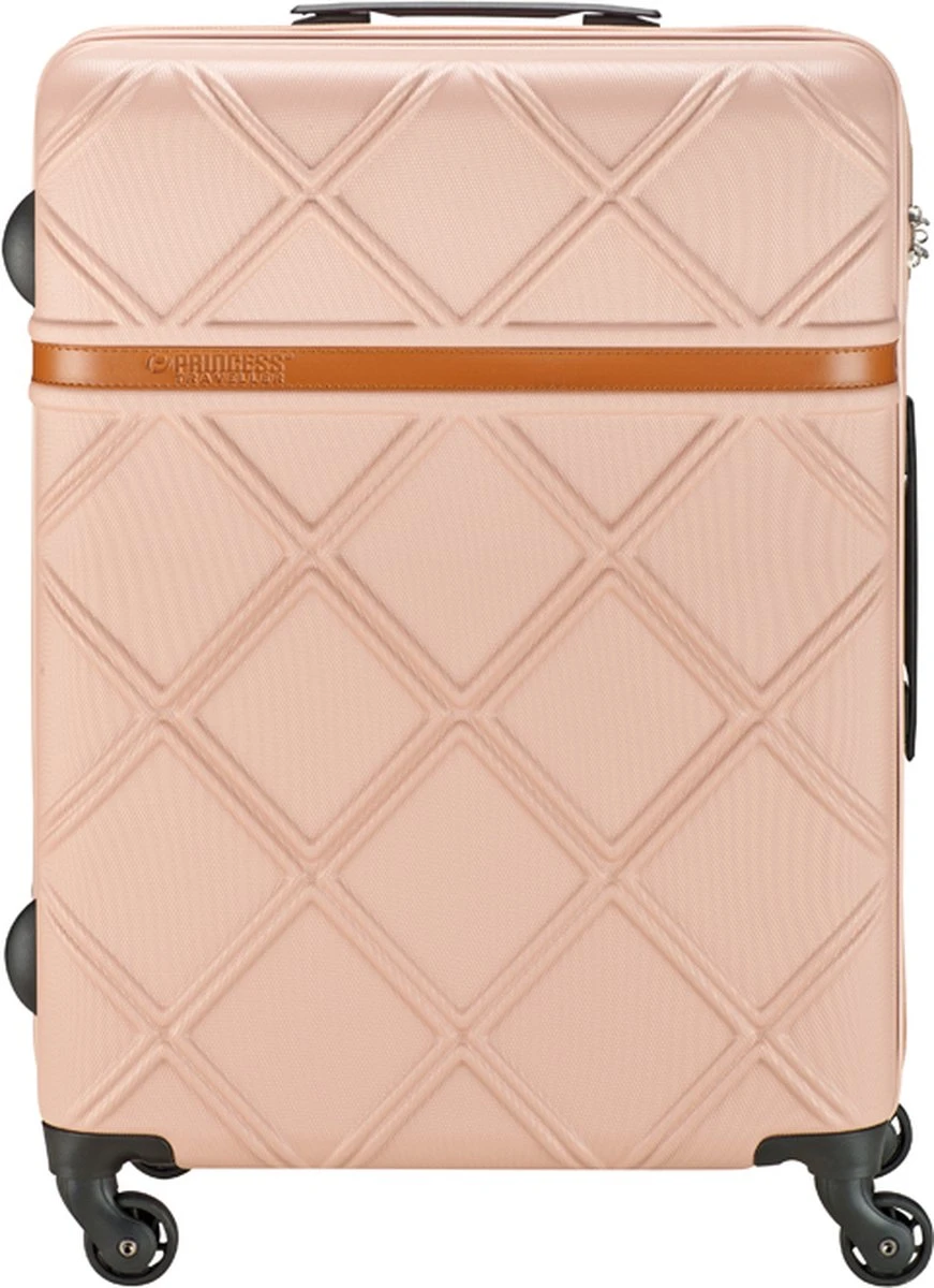 Princess Traveller Whistler - Reiskoffer - Roze - Medium - 66cm 1 Princess Traveller Whistler - Reiskoffer - Roze - Medium - 66cm